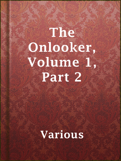 Title details for The Onlooker, Volume 1, Part 2 by Various - Available